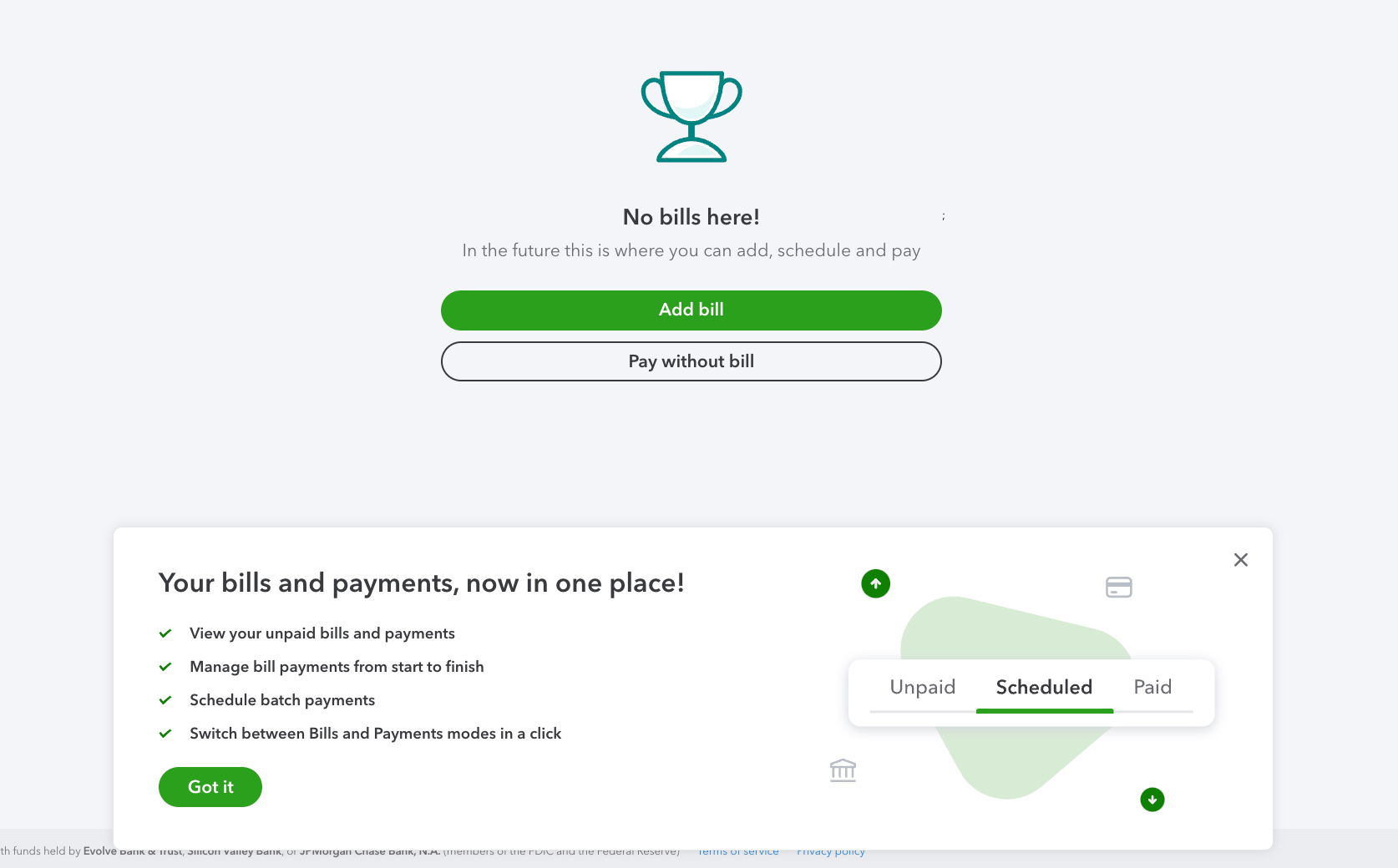 How to view Online Bill Payments QuickBooks Bill Pay