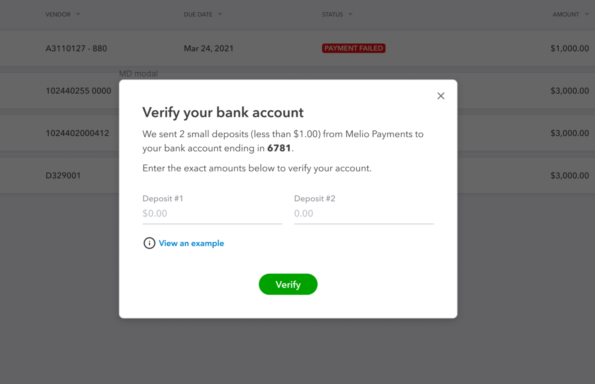 Connect Your Bank Account By Verifying With Micro-deposits – QuickBooks ...