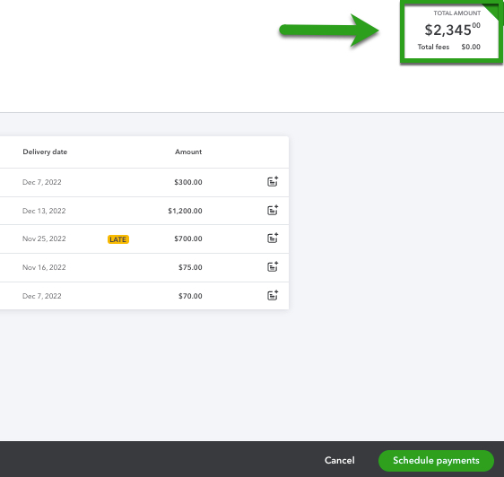 How to pay multiple bills at once QuickBooks Bill Pay